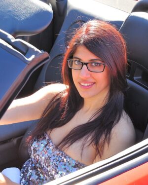 Kalila FTV Flashing At Carshow