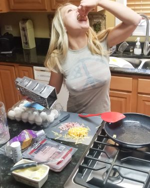 Meet Madden Making Eggs