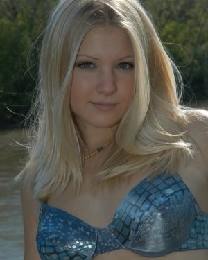 Tiffany Teen Cute Blonde At The Docks