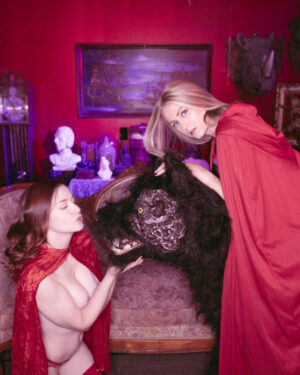 Ashley Love and Emily Bloom Riding Hoods