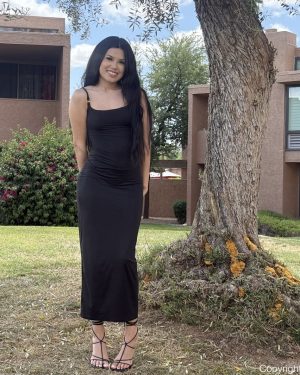 Camila Fancy Black Dress FTV Girls