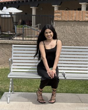 Camila Fancy Black Dress FTV Girls
