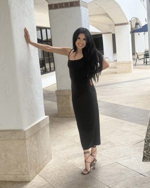 Camila Fancy Black Dress FTV Girls