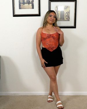 Leslie Moore Sweet Latina Next Door Backroom Casting Couch