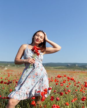 Sumiko Poppy Field Met Art