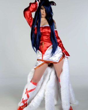 Ahri Fox Girl Cosplay Mate