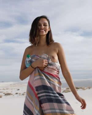 Alejandra Cobos White Sands Nude Zishy