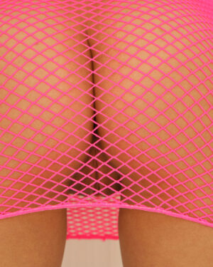 Alex Dane Pink Fishnet