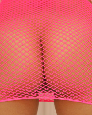 Alex Dane Pink Fishnet