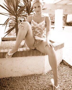 Alison Angel Black and White