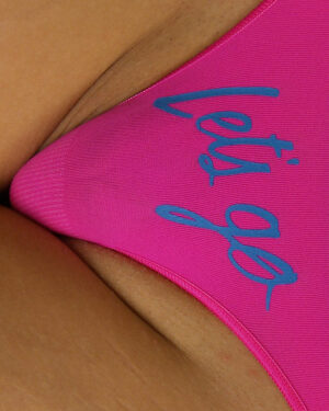 Anabelle Pync Pink Panties Yoga