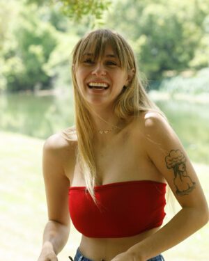 Angel Youngs Naked Hiking Zishy