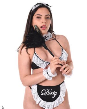 Ariana Van X Ms Naughty Maid IStripper