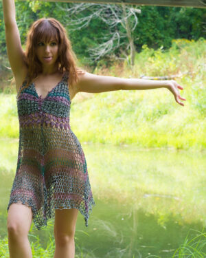 Ariel Rebel Mesh Dress