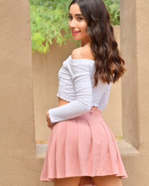 Arya FTV Girls Pink Miniskirt and Heels