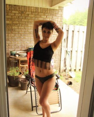 Ashlee Nova Private Patio Pleasure