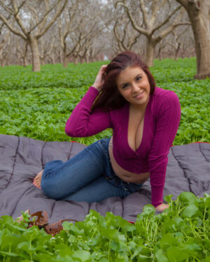 Aubrey Chase Sexy Fun Outside