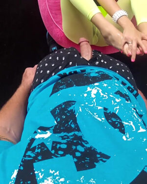 Bailey Knox Footjob To Blowjob Explicit