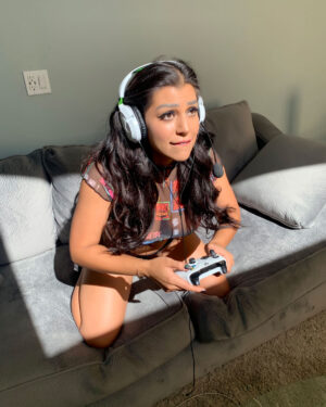 Briana Lee Busty Gamer Girl