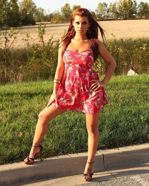 Briana Lee Dress And Heels