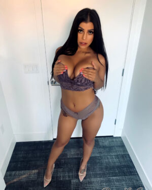 Briana Lee Hallway Stripping