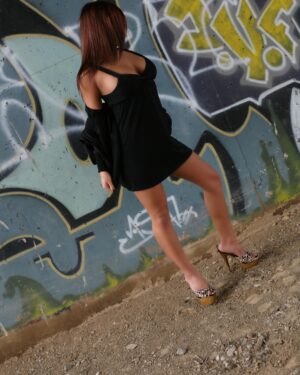 Briana Lee Writing Graffiti