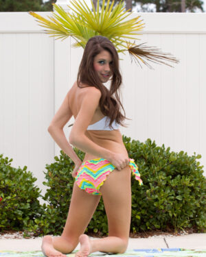 Brittany Marie Poolside Bikini