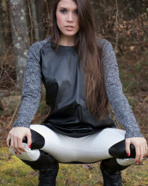 Brittany Marie Yoga Pants Flashing