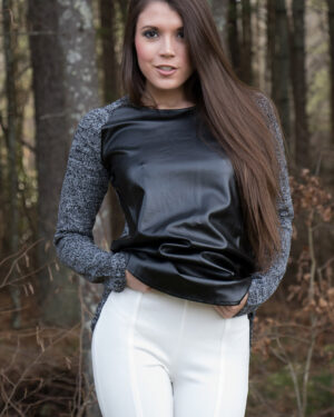 Brittany Marie Yoga Pants Flashing