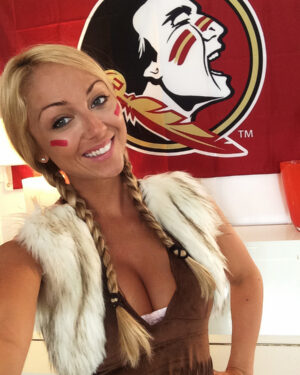 Brooke Marks College Ball Fan