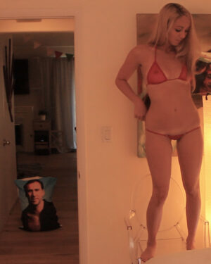 Brooke Marks Floor Angel Chair Sitting
