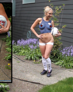 Brooke Marks Soccer Then Shower
