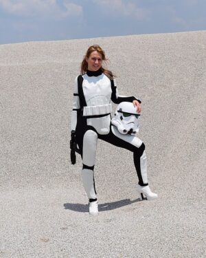 Callista Model Is A Storm Trooper