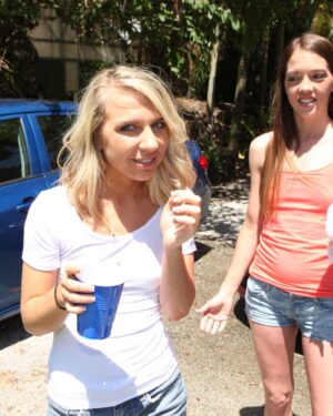 Car Wash Cuties Kiara Knight Maddison Hardy