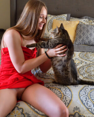 Cara FTV Girls Up Her Red Dress