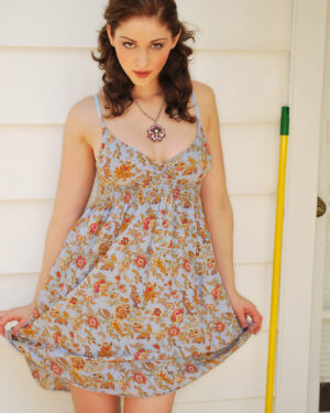 Carlotta Champagne Sundress