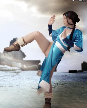 Cassie Katara Avatar Cosplay Erotica