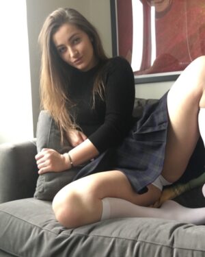 Dani Daniels Schoolgirl At Home