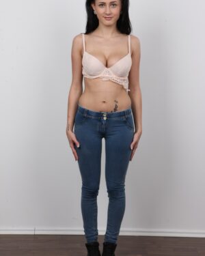 Denisa Cute and Busty Czech Casting
