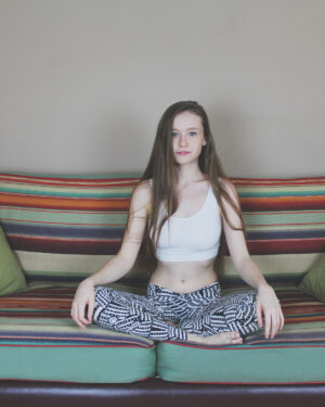 Emily Bloom Perky Tits Couch Strip