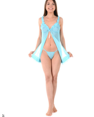 Georgia Waiting In Blue IStripper