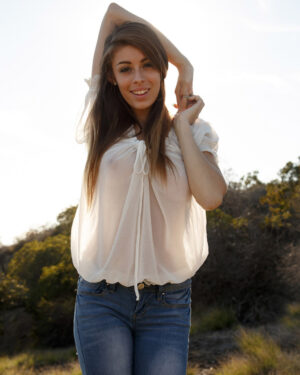 Gracie Thibble Hiking Flasher