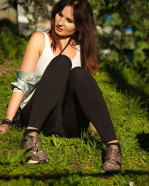 Jeny Smith Camel Toe Leggings
