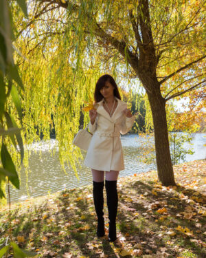 Jeny Smith Naked Under The Coat