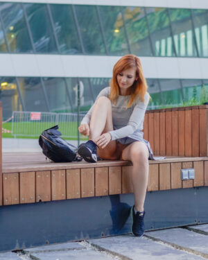 Jeny Smith Windy Upskirt