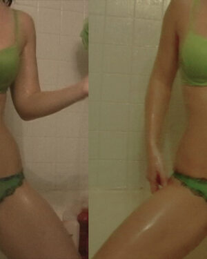 Kari Sweets Green Mesh Shower