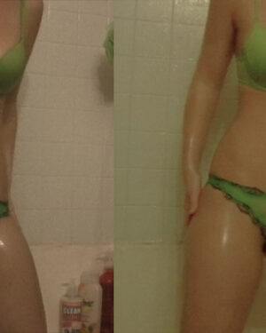 Kari Sweets Green Mesh Shower