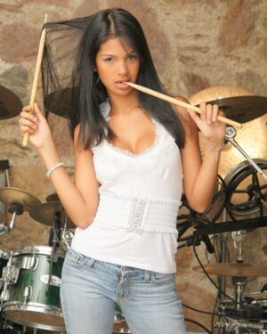 Karla Spice Sexy Drummer