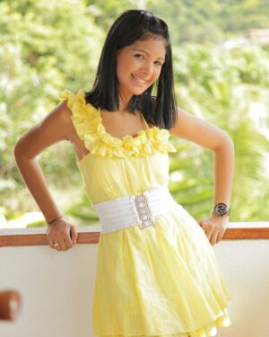 Karla Spice Yellow Dress