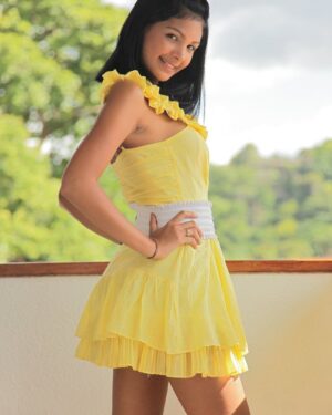 Karla Spice Yellow Dress